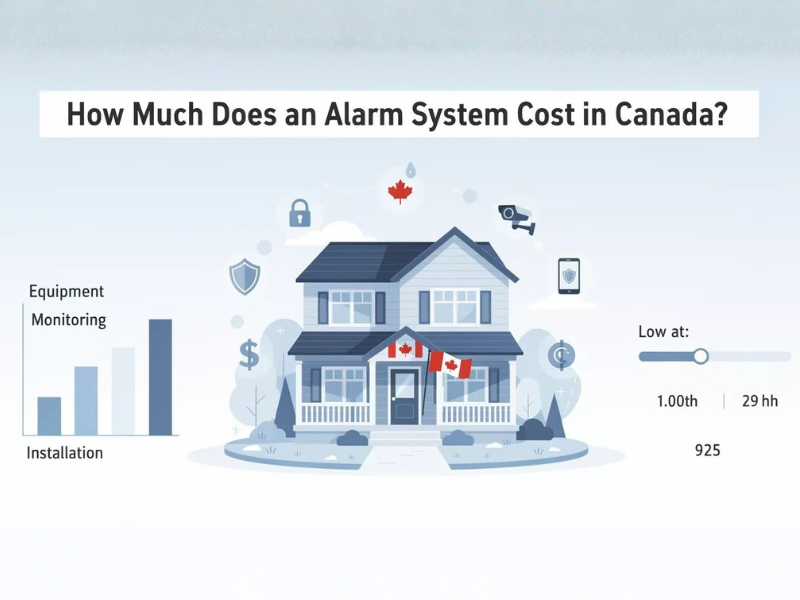 Modern home security system