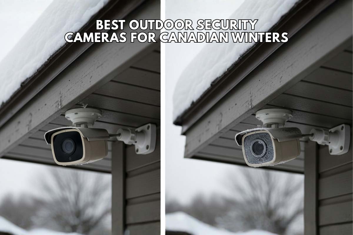 Security Camera in Winter